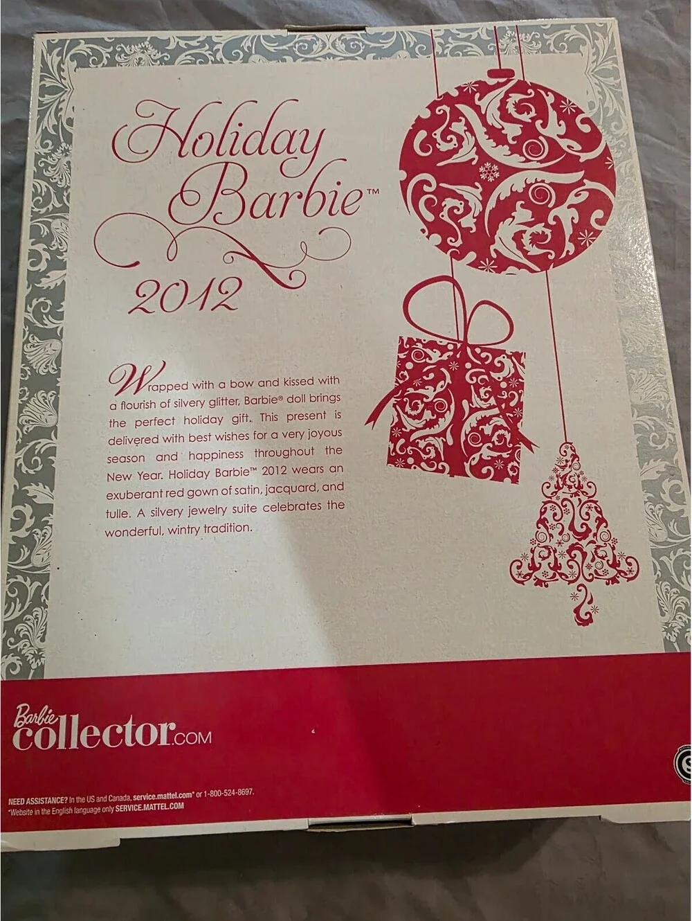 Holiday Barbie 2012 Collector Doll in Red Gown